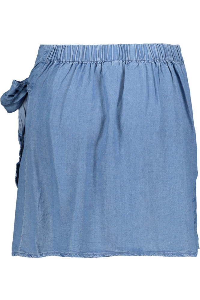 VMFLEUR HR SHORT TIED AROUND TENCE 10326064 MEDIUM BLUE DENIM